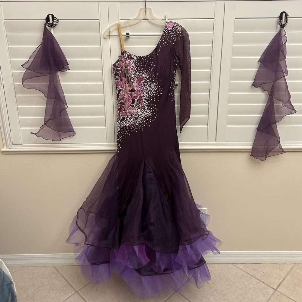 Violet Ballroom Gown